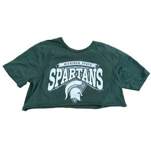 MSU college croptop
